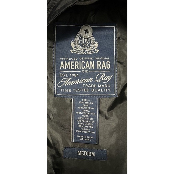 American Rag Men’s Puffer Vest Removable Hood M - Picture 5 of 6